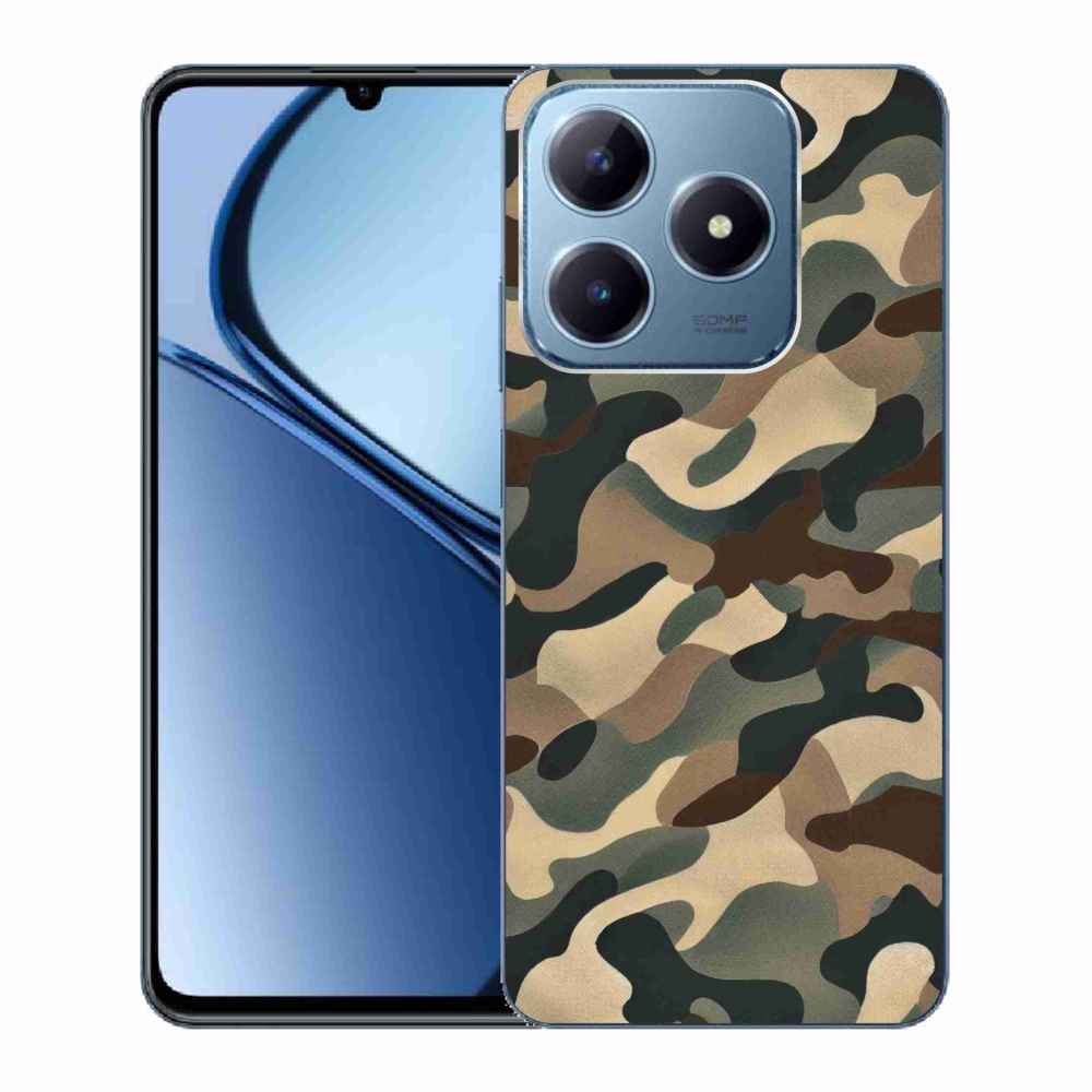 Gél borítás mmCase a Realme C63 készülékhez - álcázó minta 11