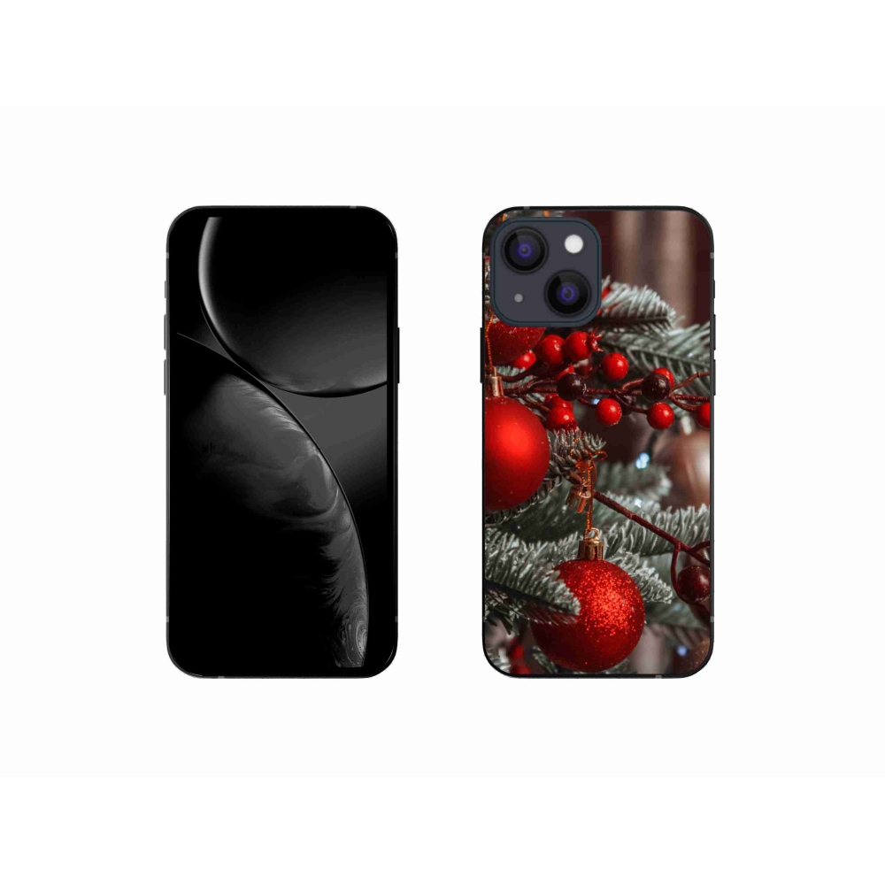 Gél borítás mmCase iPhone 13 mini készülékhez - karácsonyi dekoráció 2