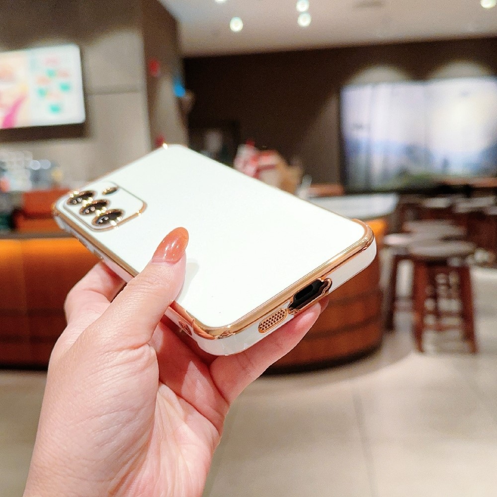 Gélkeretes tok Samsung Galaxy S25+ készülékhez - fehér