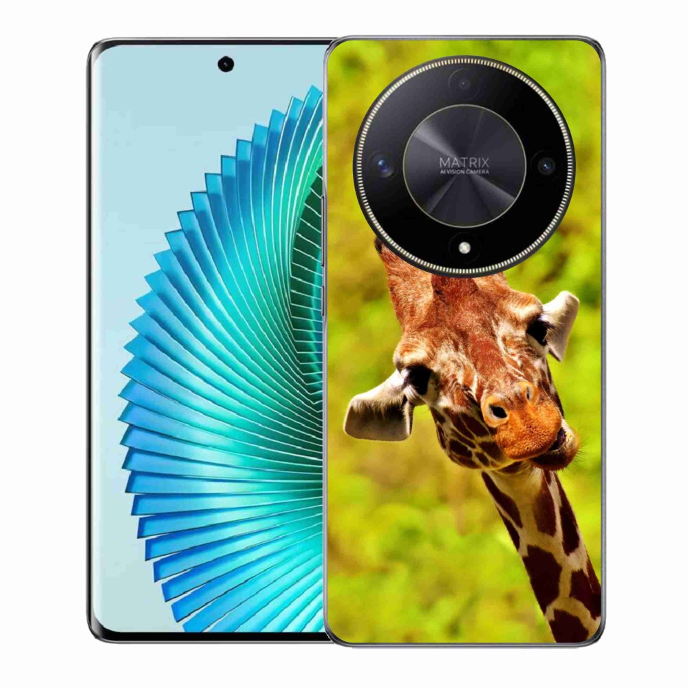 Zselés borítás mmCase a Honor Magic 6 Lite 5G készülékhez - zsiráf