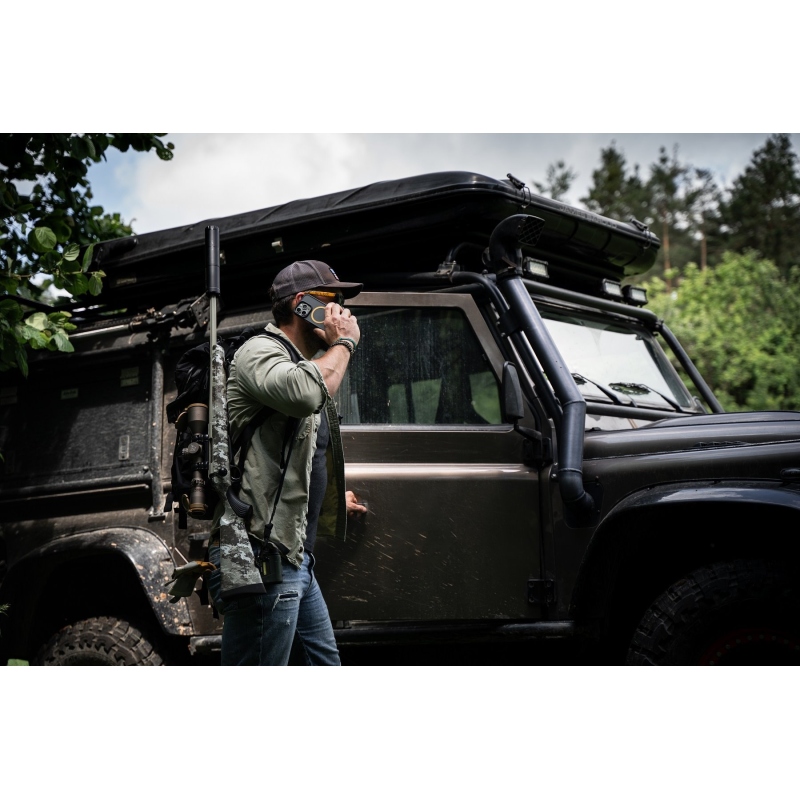 Taktikai MagForce Hyperstealth 2.0 borító iPhone 16 Pro Max készülékhez Fekete/sárga