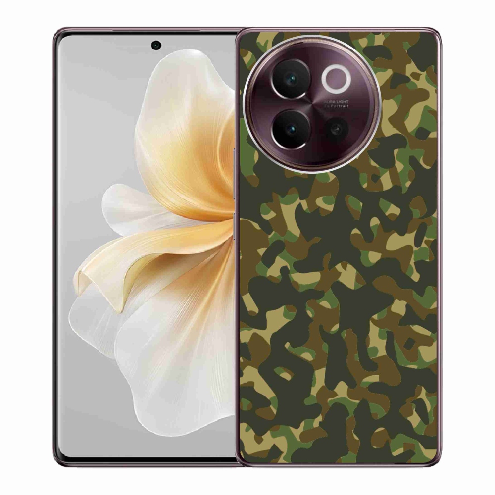 Gél borítás mmCase a Vivo V40 Lite 5G készülékhez - álcázó minta 1