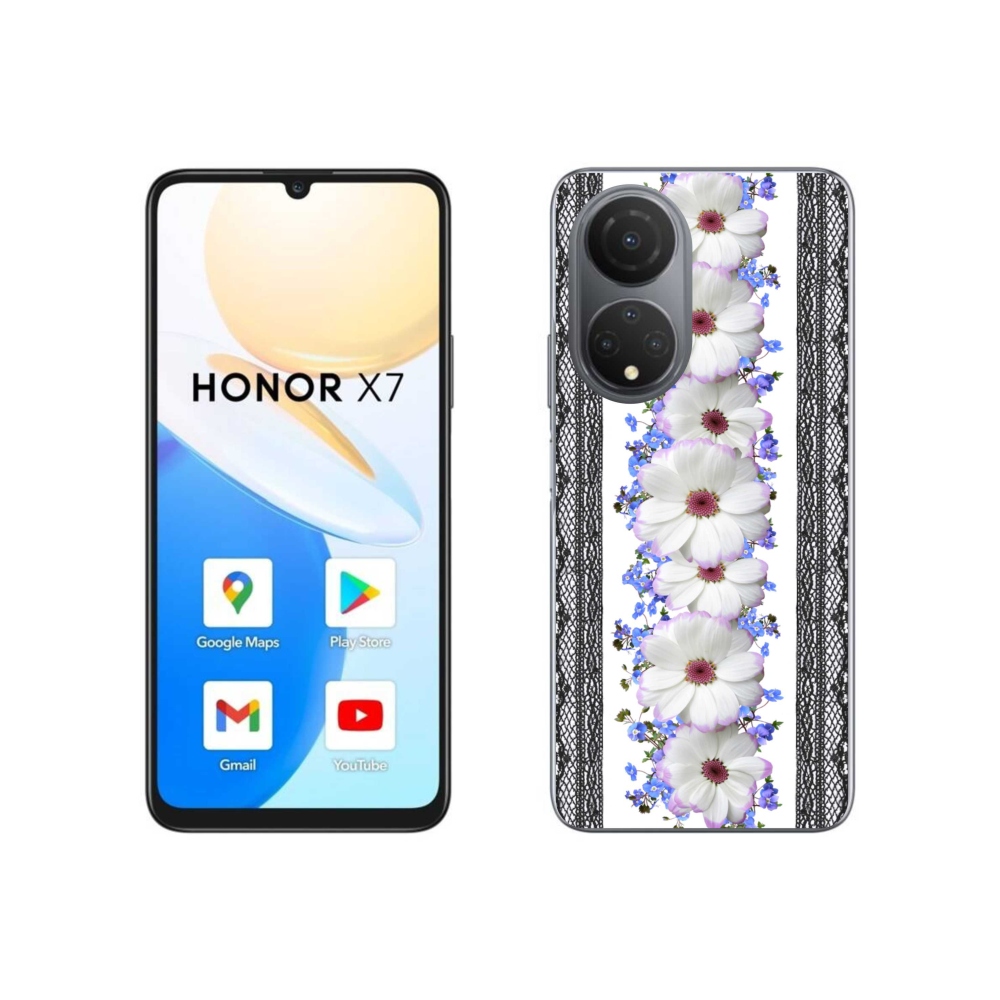 Gél borítás mmCase a Honor X7-hez - virágok 8