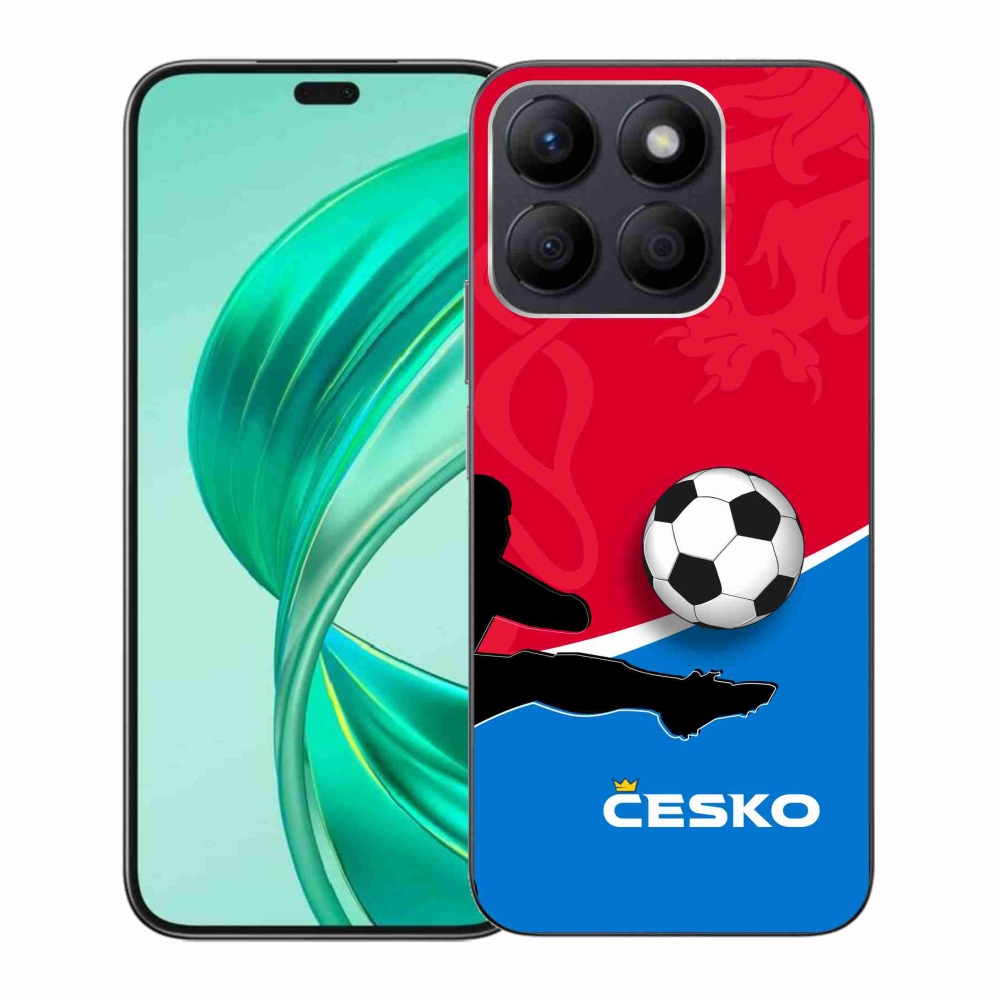 Gél borítás mmCase a Honor X8b-hez - futball Csehország 2