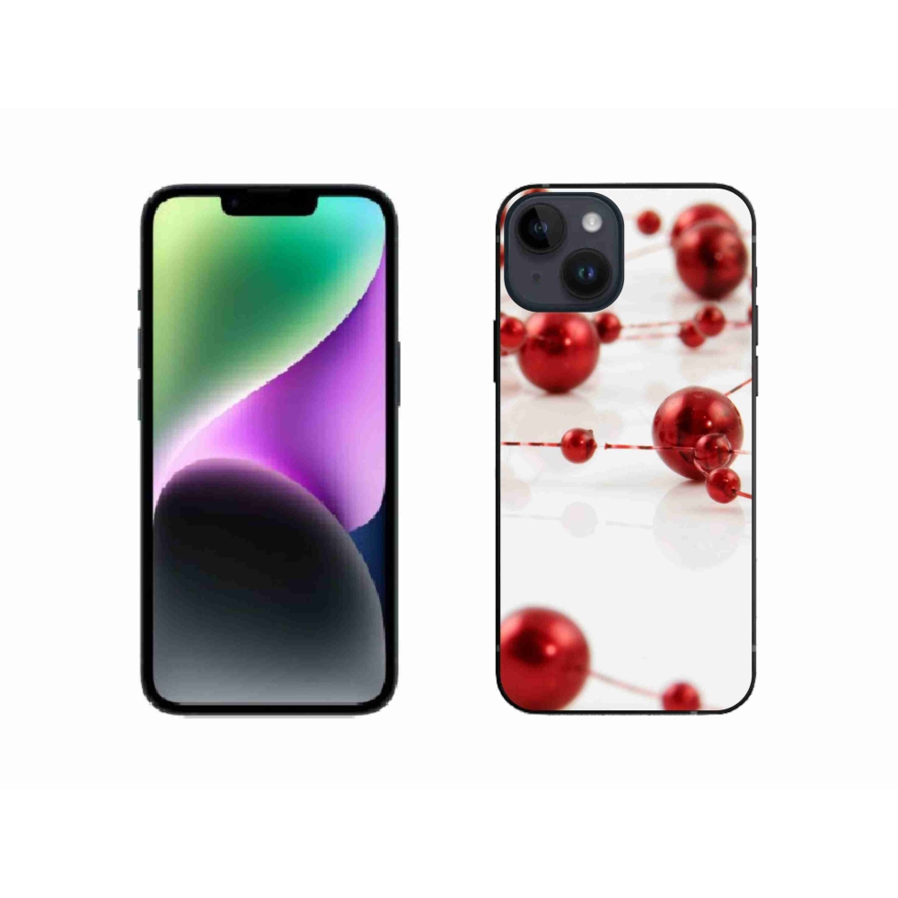Gél borítás mmCase iPhone 14 készülékhez - Karácsonyi lánc