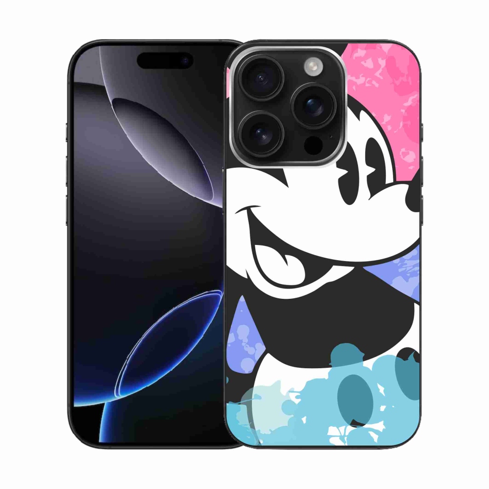 Gél borítás mmCase iPhone 16 Pro készülékhez - mickey egér