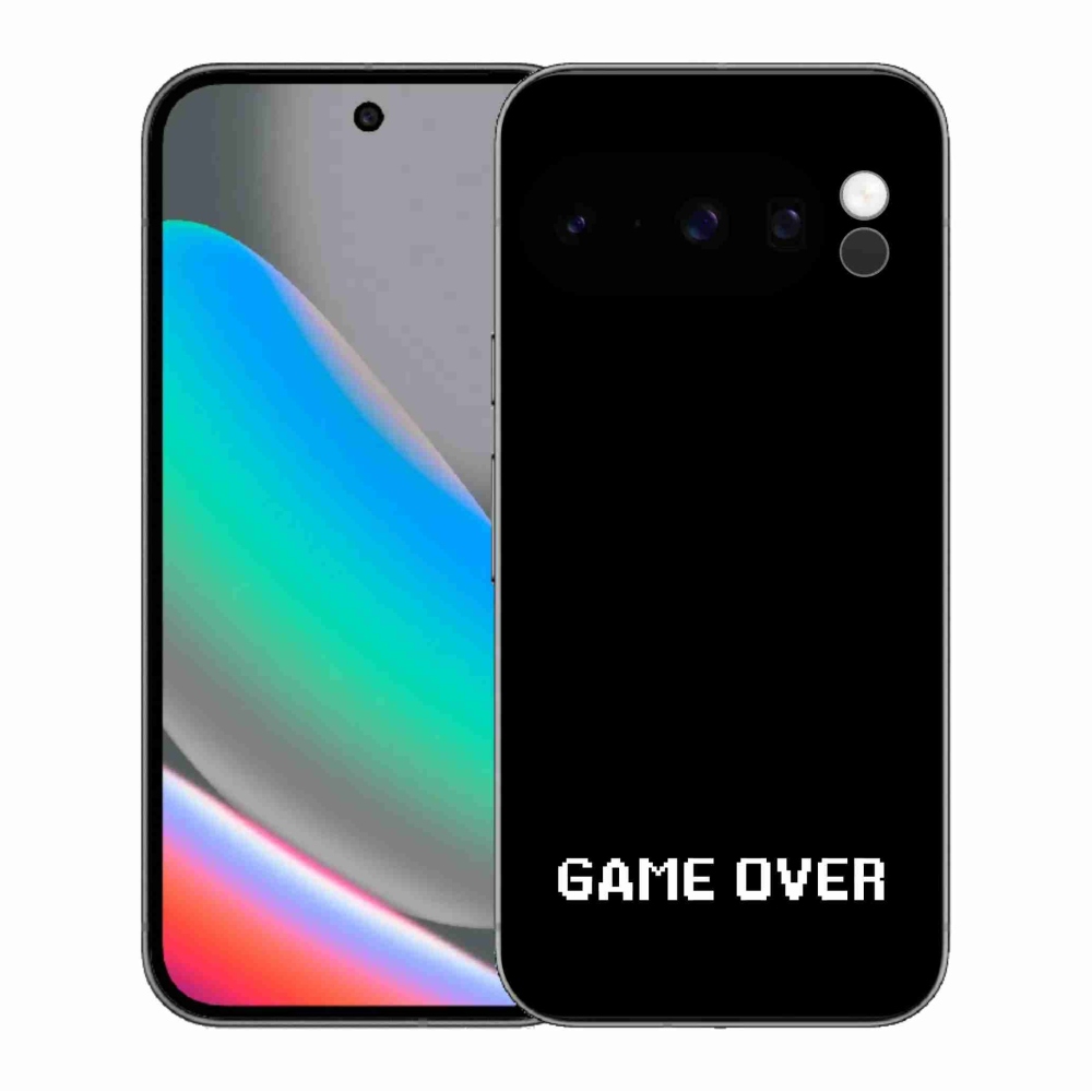 Gél borítás mmCase a Google Pixel 10 Pro számára - játék fekete háttérrel