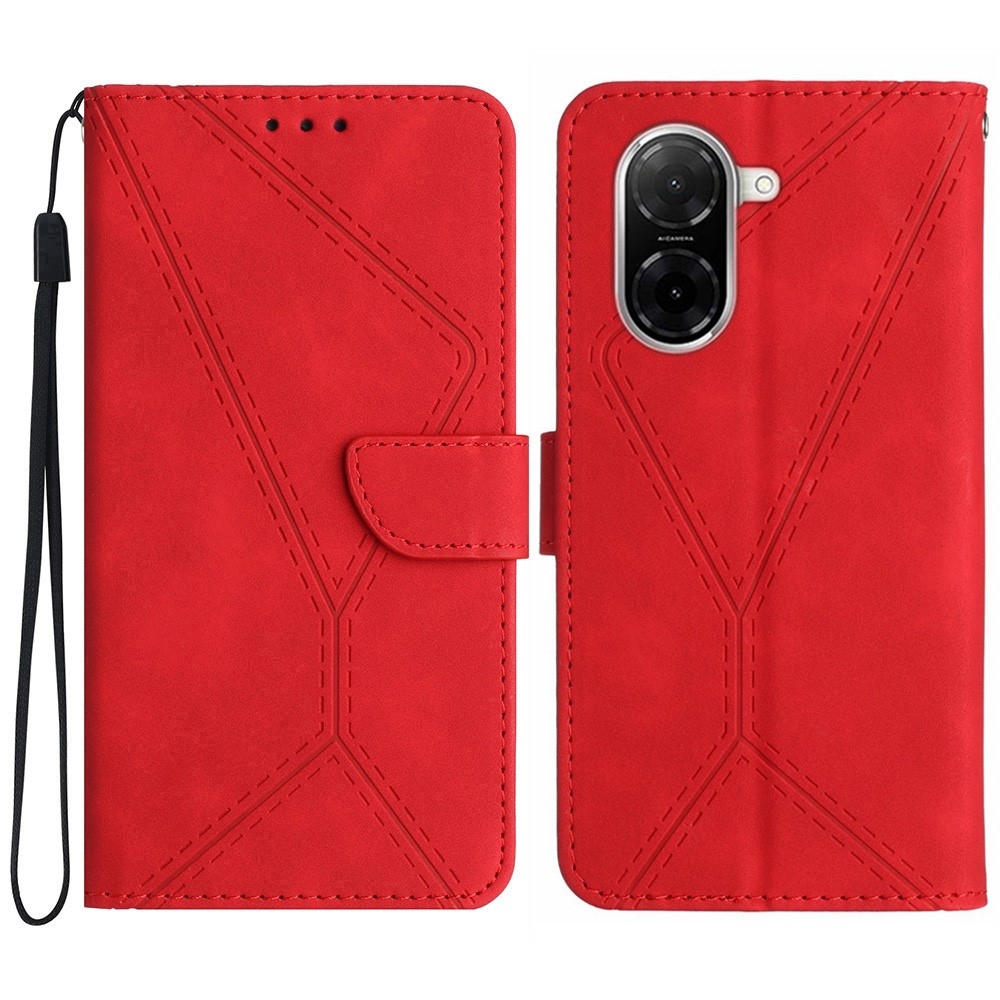 Linesy könyv tok Xiaomi Redmi A5 (171.7x77.8x8.3mm) - piros