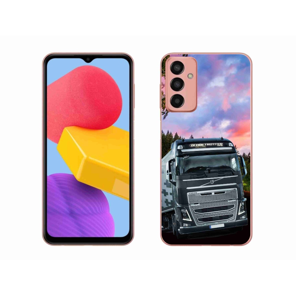 Zselés borítás mmCase Samsung Galaxy M13 - teherautó 2