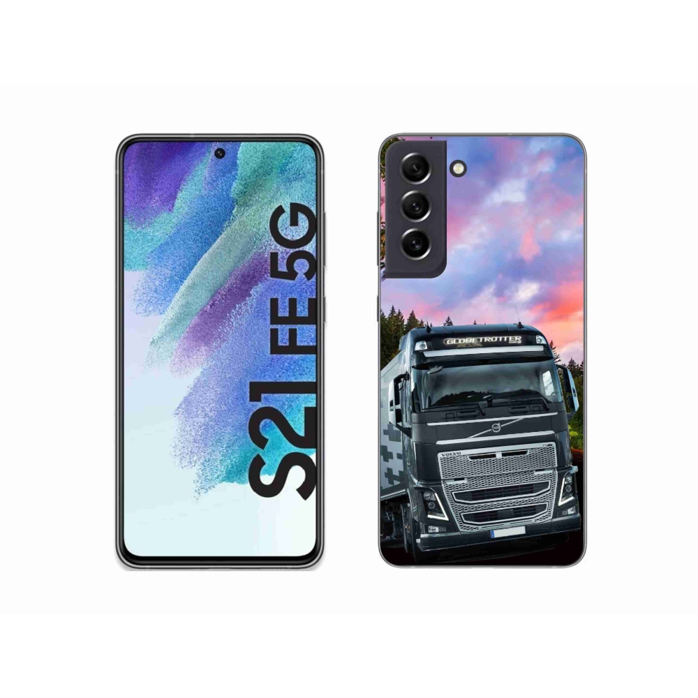 Zselés borítás mmCase Samsung Galaxy S21 FE 5G - teherautó 2