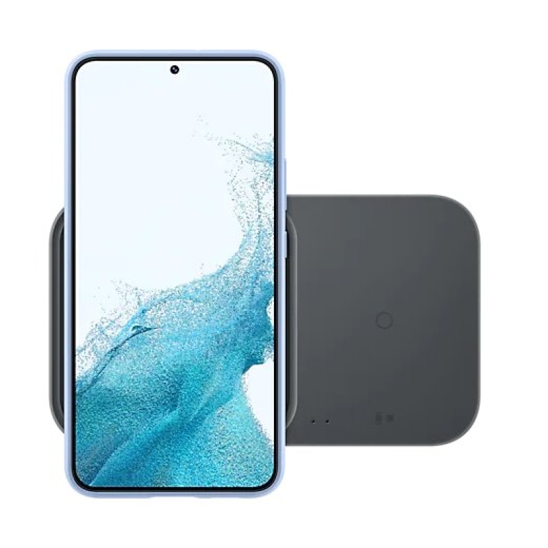 EP-P5400TBE Samsung DUO Pad vezeték nélküli töltéshez Fekete + adapter