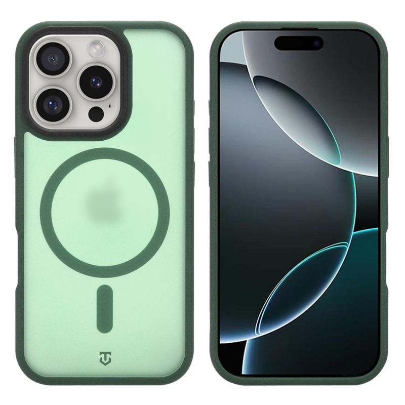 Tactical MagForce Hypersand tok az Apple iPhone 16 Pro-hoz, Forest Green színben
