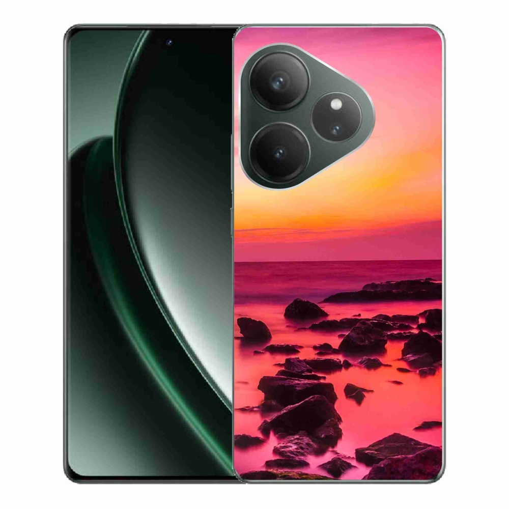 Gél borítás mmCase a Realme GT 6 5G/GT 6T 5G - tenger és ragyogás számára