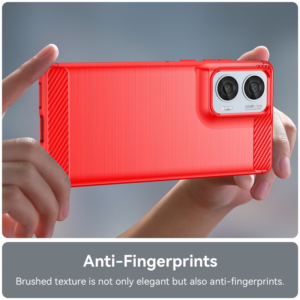 Szénálló zselés tok Motorola Moto G85 5G - piros