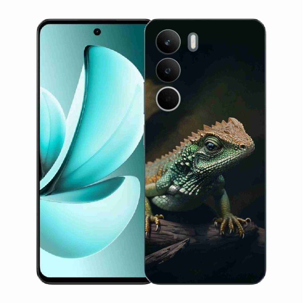 Gél borító mmCase a Realme C71 készülékhez - gyík