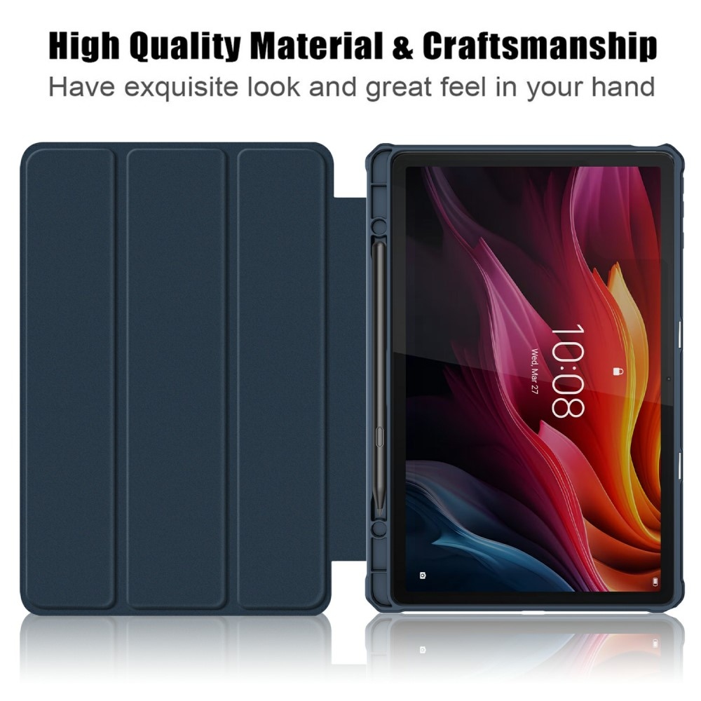 Ügyes záró tok Lenovo Tab K11 Plus táblagéphez - kék