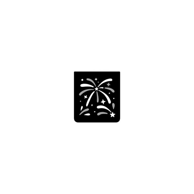 GP-FFF776CUB Samsung FlipSuit Fireworks tok a Galaxy Z Flip 8-hoz