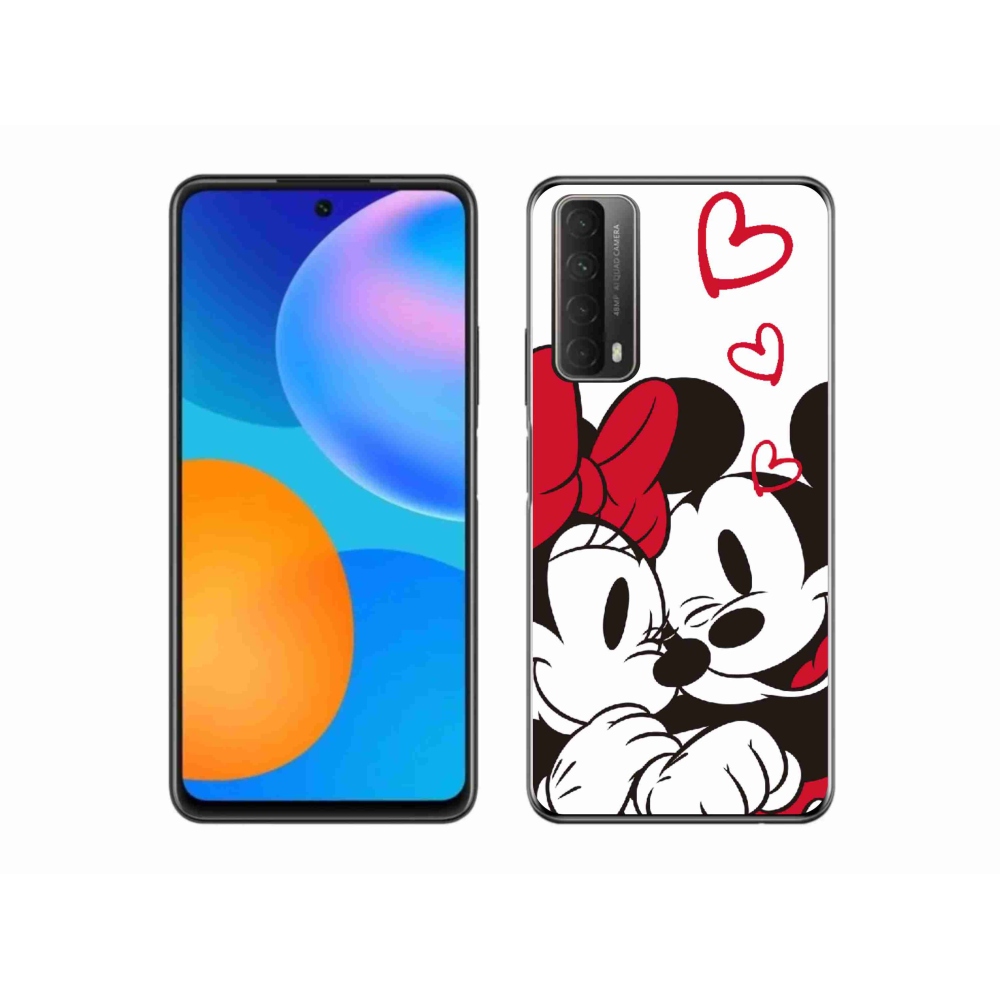 Zselés borítás mmCase a Huawei P Smart (2021) - minnie és mickey