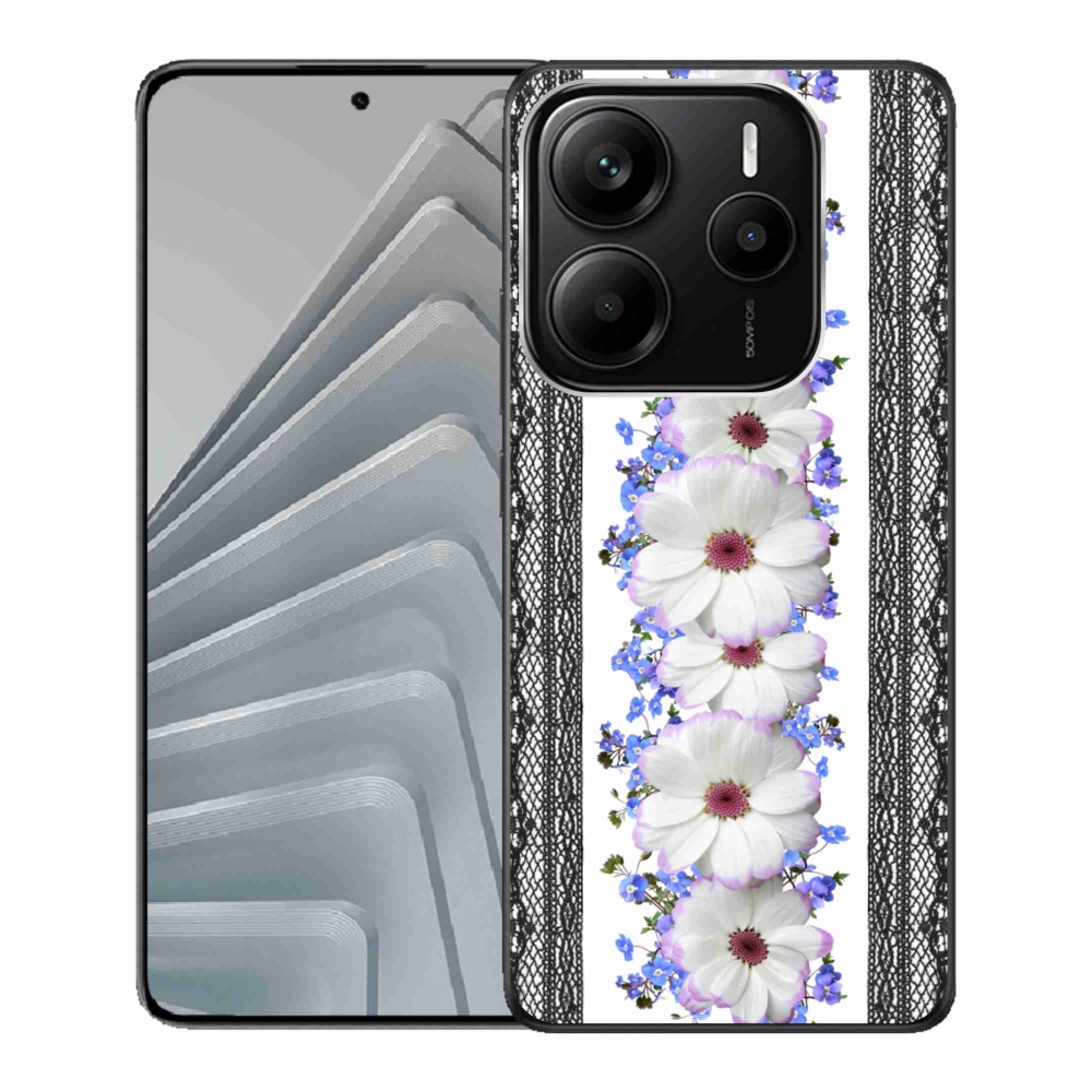 Gél borító mmCase a Xiaomi Redmi Note 14 5G számára - virágok 8