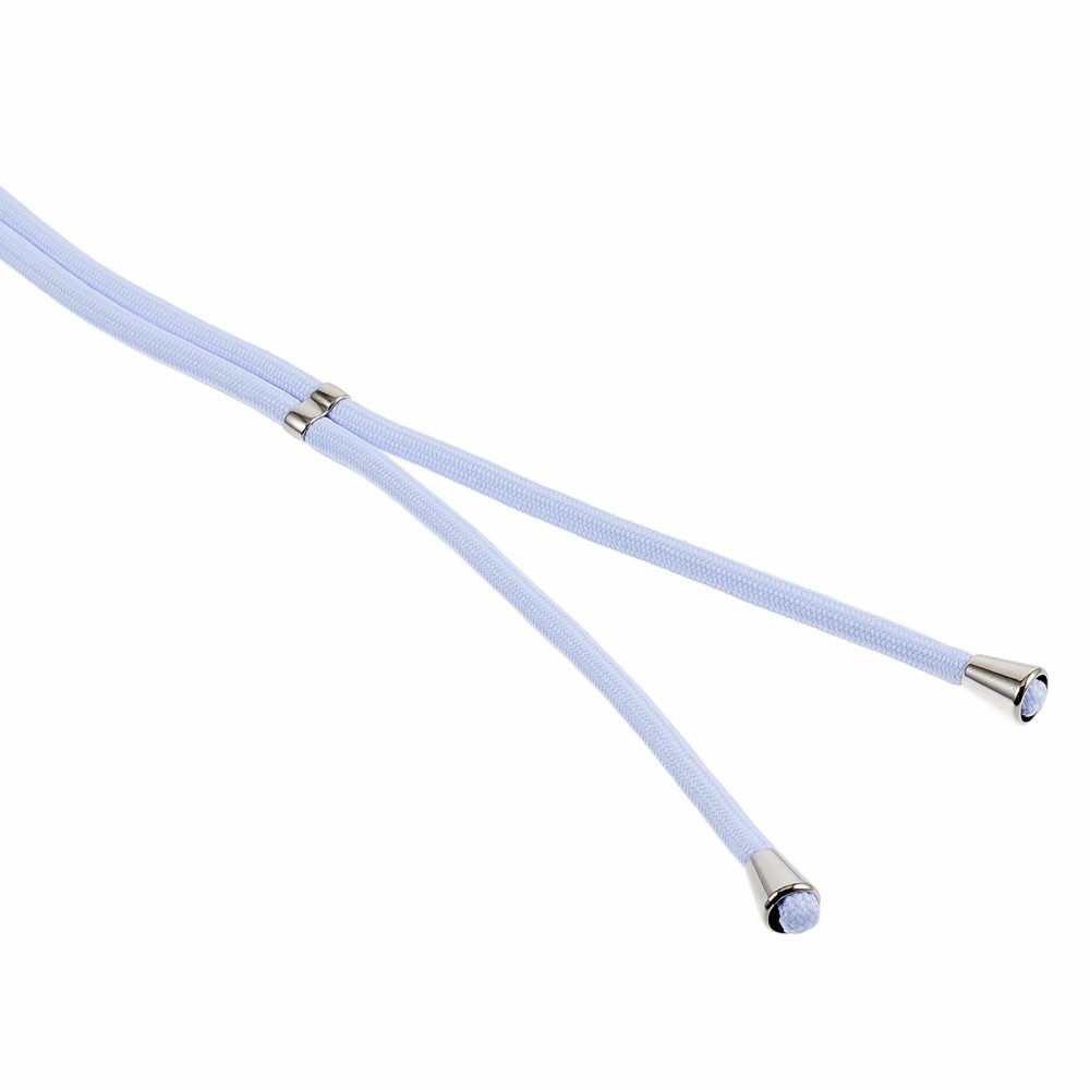 Bélés zselés tok zsinórral Xiaomi 15 - világos lila