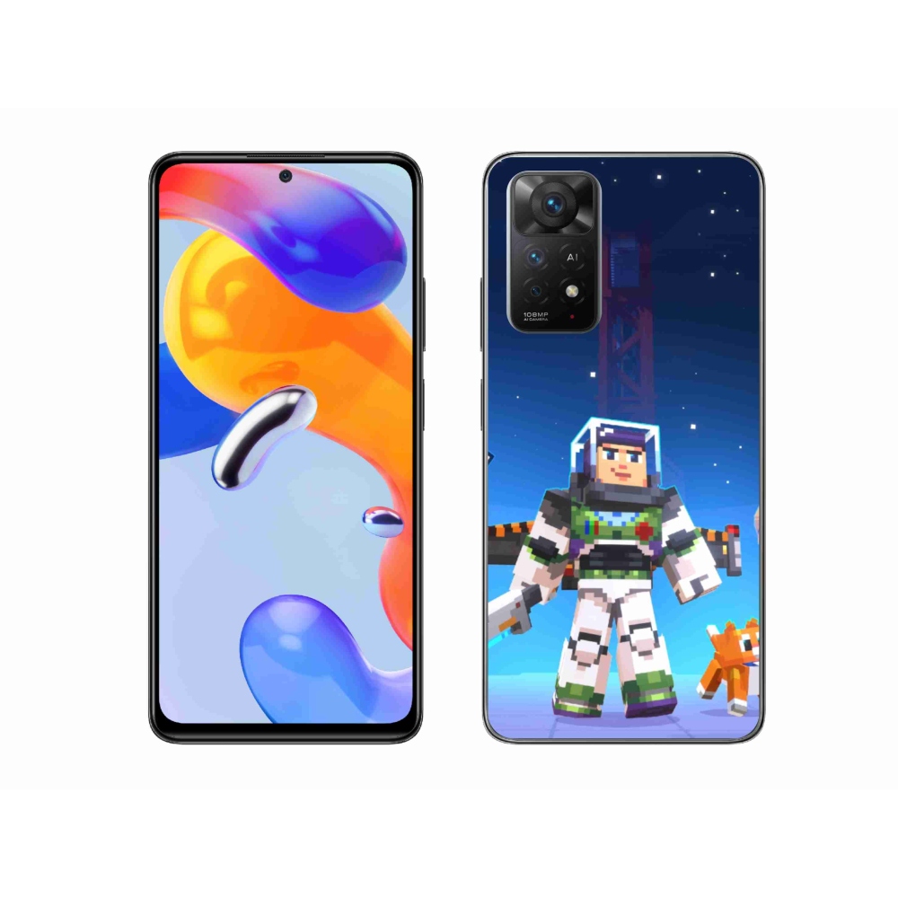 Gél borítás mmCase a Xiaomi Redmi Note 11 Pro 4G/5G számára - minecraft 2