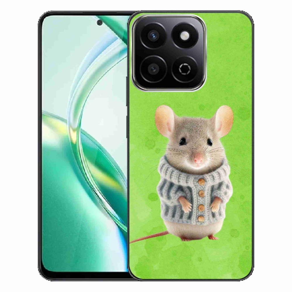 Zselés borítás mmCase a Honor 200 Smart 5G készülékhez - egér pulóverben