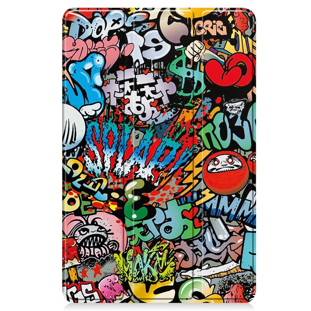Nyomtatás intelligens záró tok Lenovo Tab M11/Tab K11 - graffiti