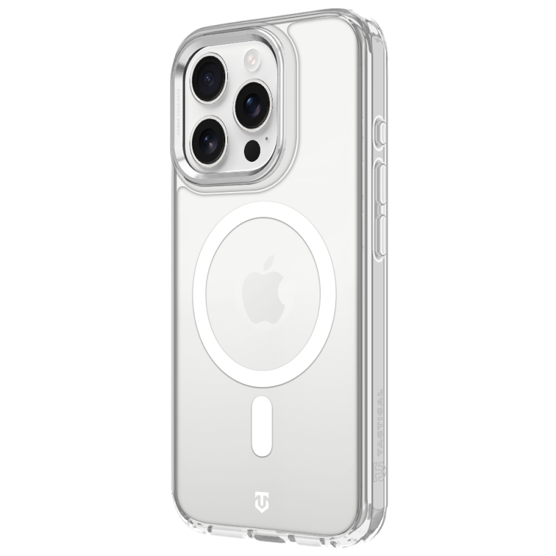 Tactical MagForce 2.0 tok az Apple iPhone 16 Pro-hoz, ezüst színben
