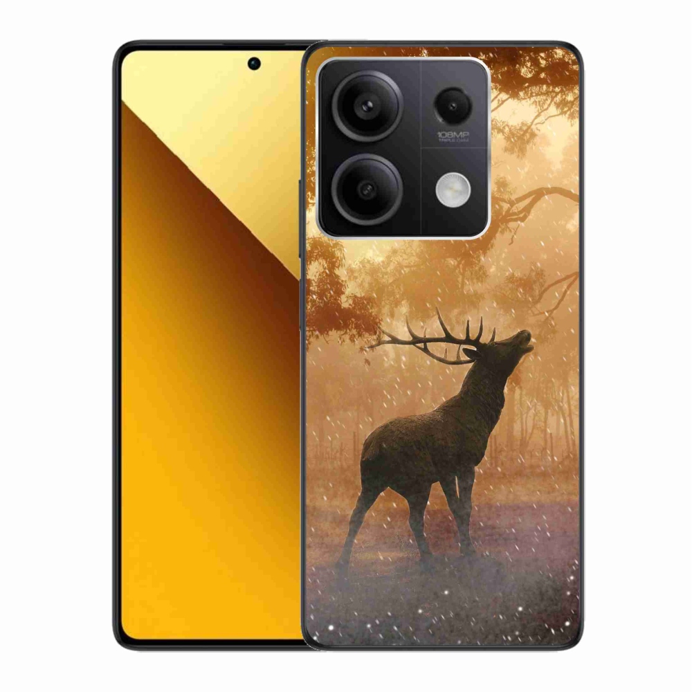Gél borítás mmCase a Xiaomi Redmi Note 13 5G-hez - szarvasok a vadászaton