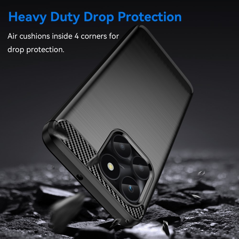 Szénálló zselés tok a Honor X6a készülékhez - fekete