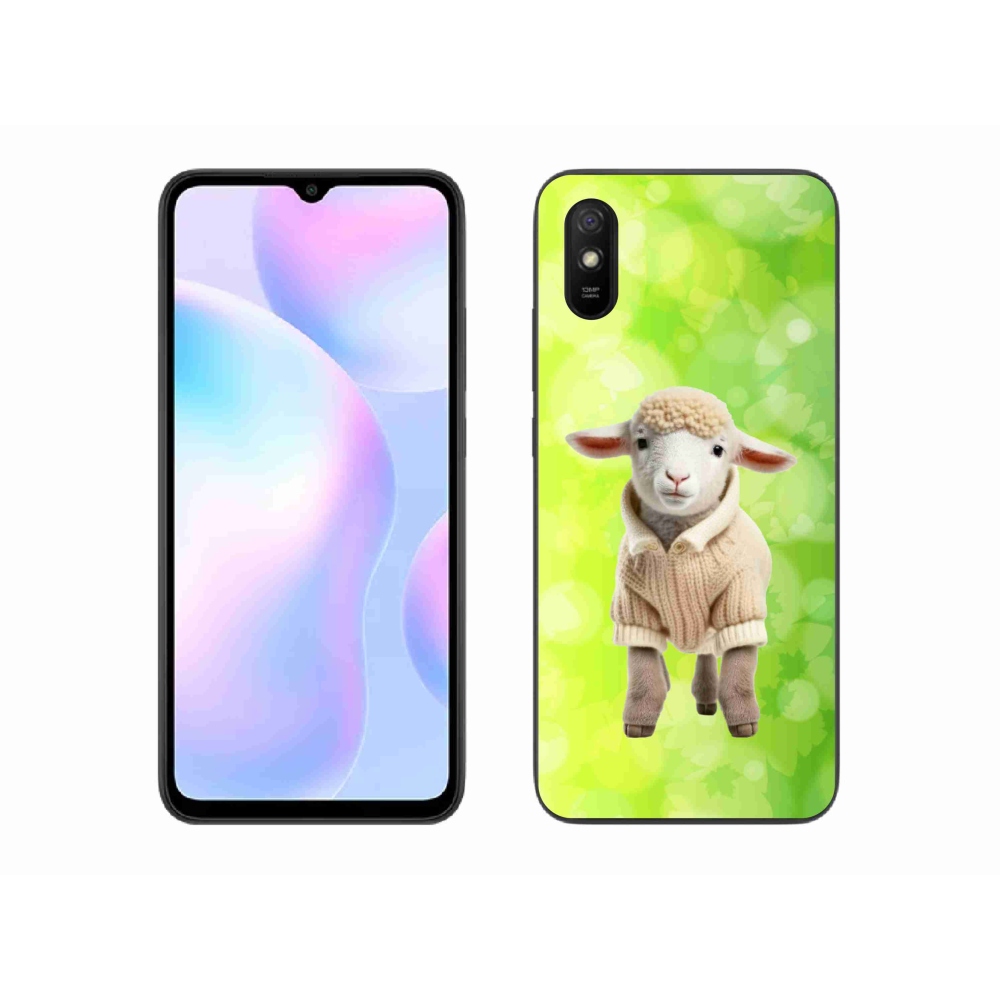Gél borítás mmCase a Xiaomi Redmi 9AT-hoz - bárány pulóverben