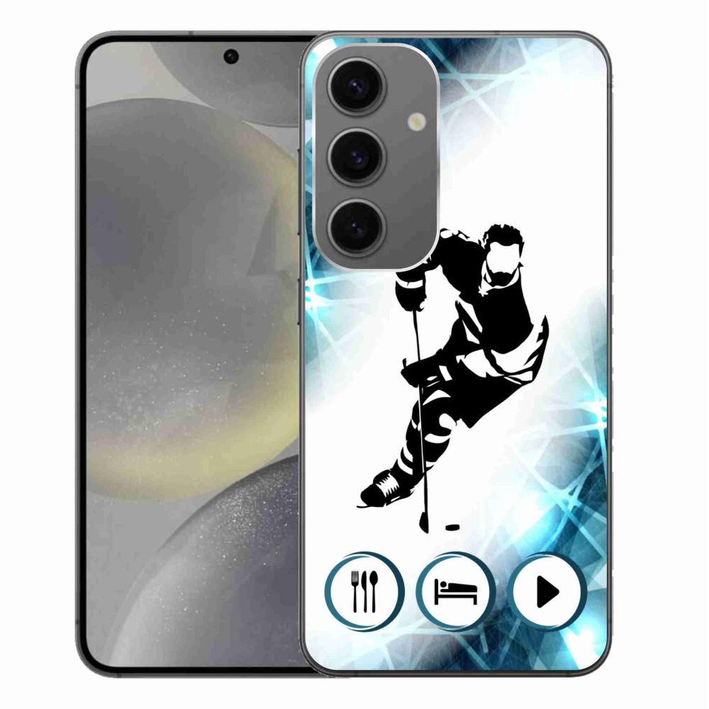 Zselés borítás mmCase Samsung Galaxy S24+ - jégkorong 1