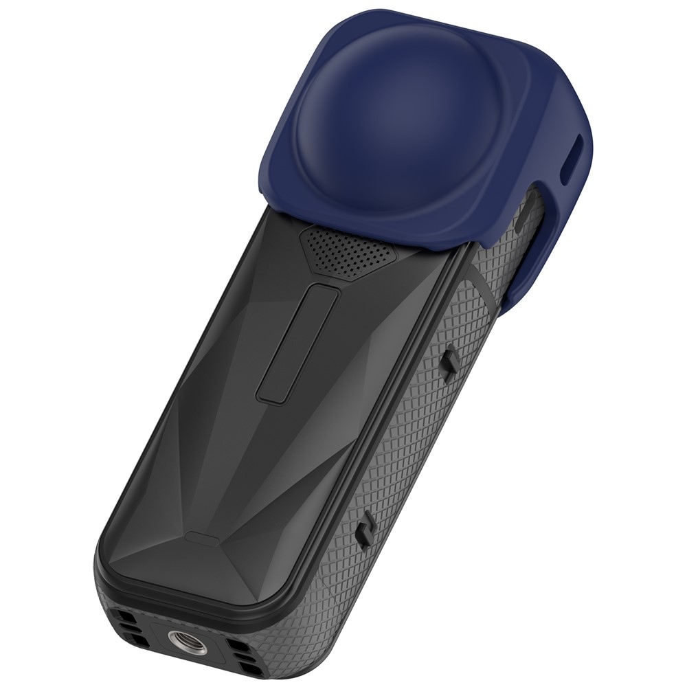 Szilikon lencsevédő Insta360 X5 és X4 készülékekhez - kék