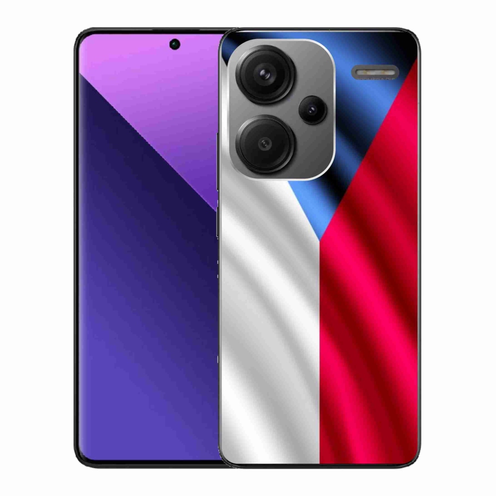 Gél borítás mmCase a Xiaomi Redmi Note 13 Pro+ 5G - cseh zászlóhoz