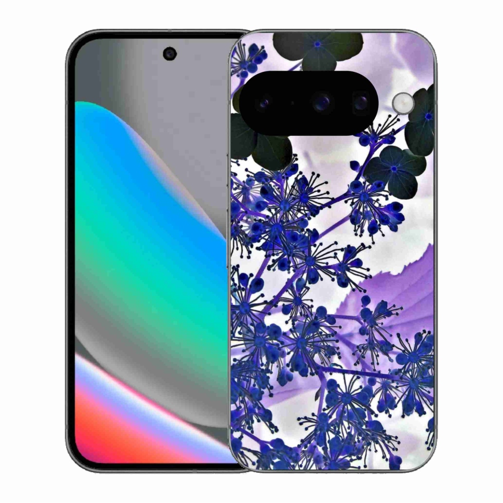Zselés borítás mmCase a Google Pixel 10 számára - hortenzia virág