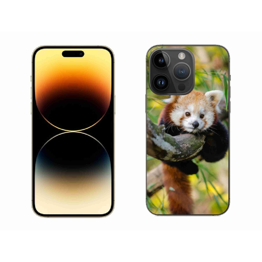 Gél védőburkolat mmCase iPhone 14 Pro Max készülékhez - pandavörös