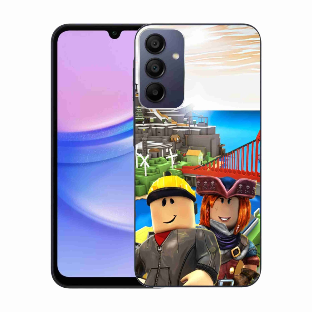 Gél védőburkolat mmCase Samsung Galaxy A15 4G/5G - roblox 1
