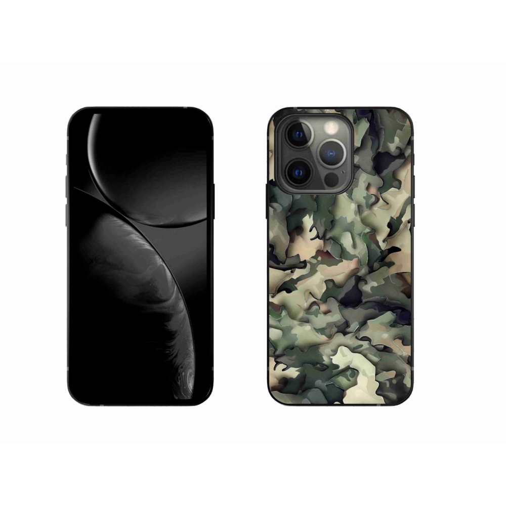 Zselés borítás mmCase iPhone 13 Pro 6.1 készülékhez - terepszínű minta 9