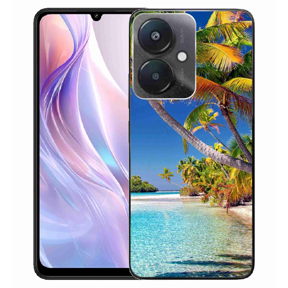 Gél tok mmCase a Xiaomi Redmi 13C 5G-hez - tengerparton