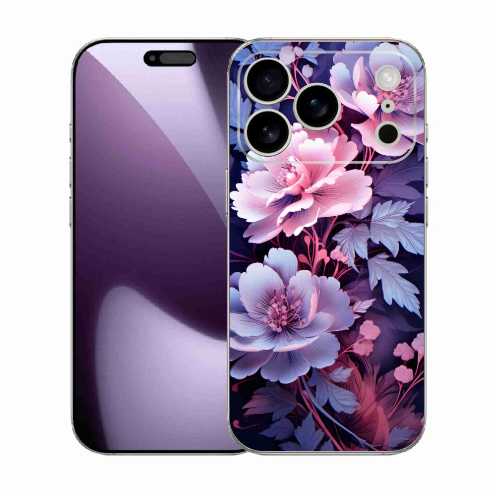 Zselés borítás mmCase iPhone 17 Pro készülékhez - virágok 11
