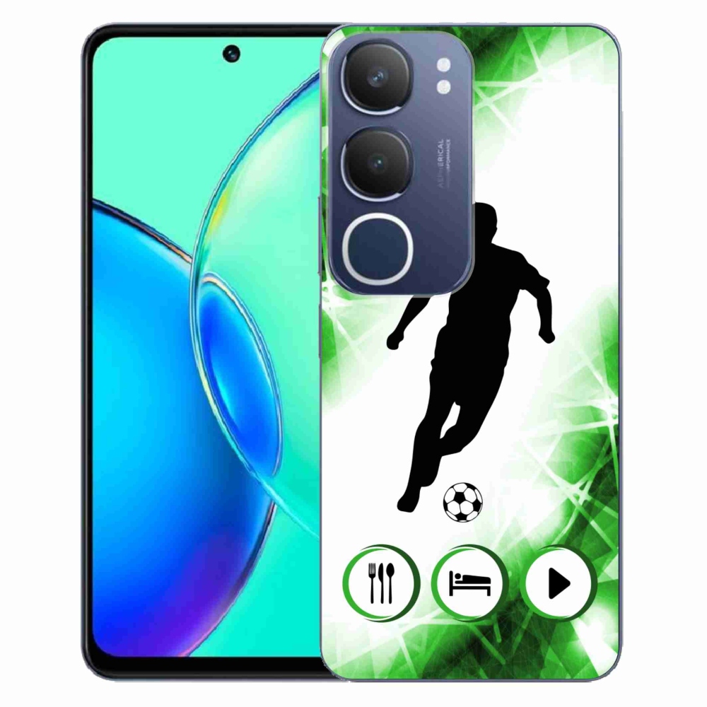 Gél borítás mmCase a Vivo Y19s készülékhez - focista