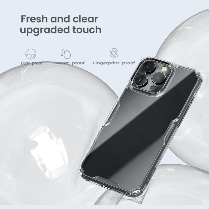 Nillkin Nature TPU PRO borítás Apple iPhone 16 Pro készülékhez Átlátszó