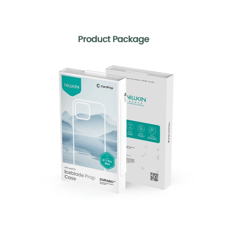 Nillkin Iceblade Prop mágneses borító Apple iPhone 17 Pro Max készülékhez Dune Brown