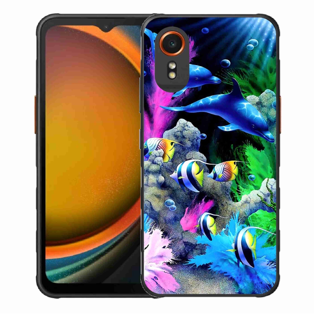Gél tok mmCase a Samsung Galaxy Xcover 7 készülékhez - Sea World