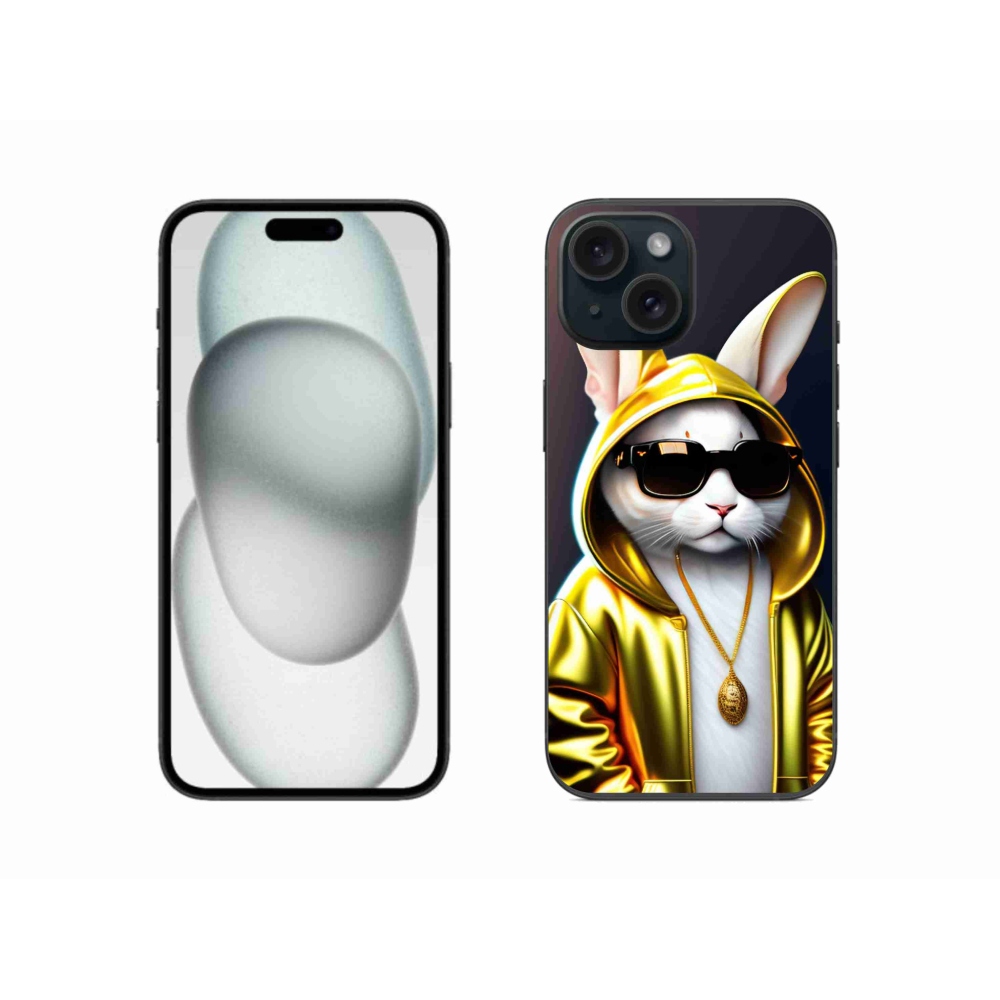 Zselés borítás mmCase iPhone 15 készülékhez - cat boss