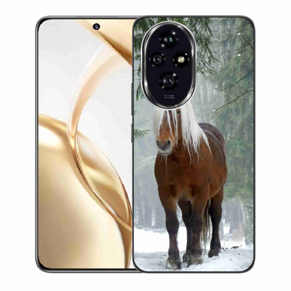 Gél tok mmCase a Honor 200 5G számára - ló az erdőben