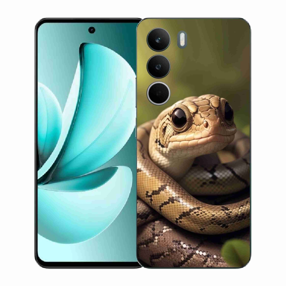 Zselés borítás mmCase a Realme C71 készülékhez - kígyó 1