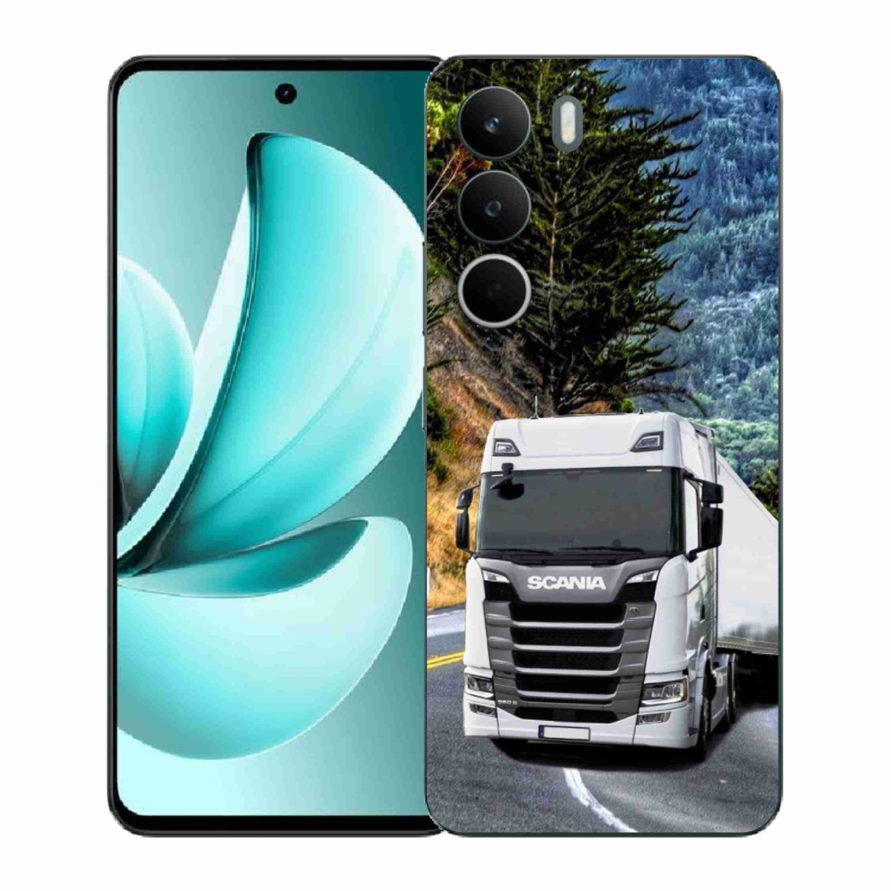 Zselés borítás mmCase a Realme C71 készülékhez - teherautó 1