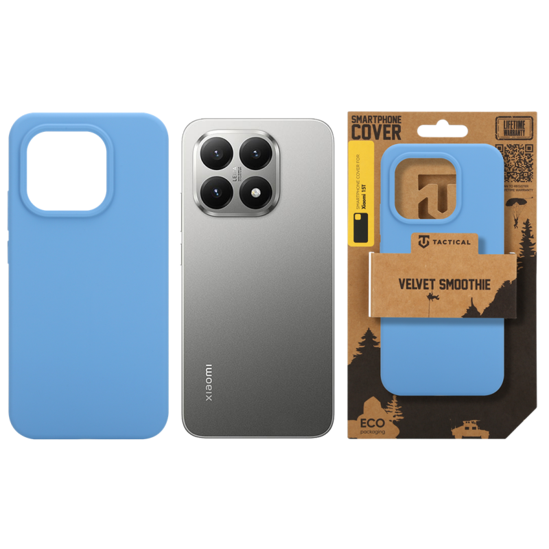 Taktikai bársony Smoothie Cover a Xiaomi 15T Avatarhoz