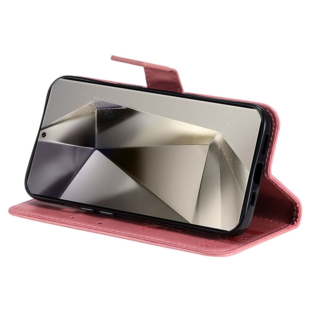 Fák könyve tok Samsung Galaxy S25 Ultra - rózsaszín